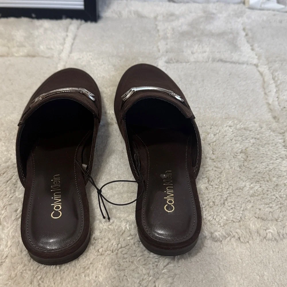 Calvin Klein Womens Sidoll Mule